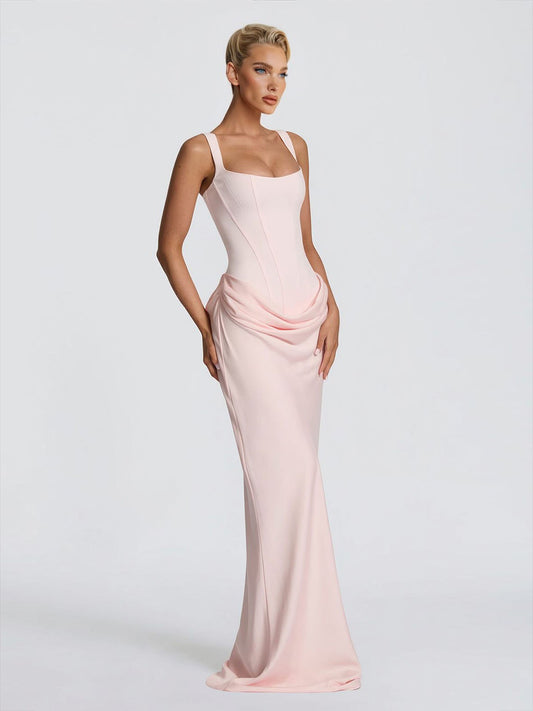 Elegant Satin Printed Oversized Shawl Top & Pants Two-Piece Set