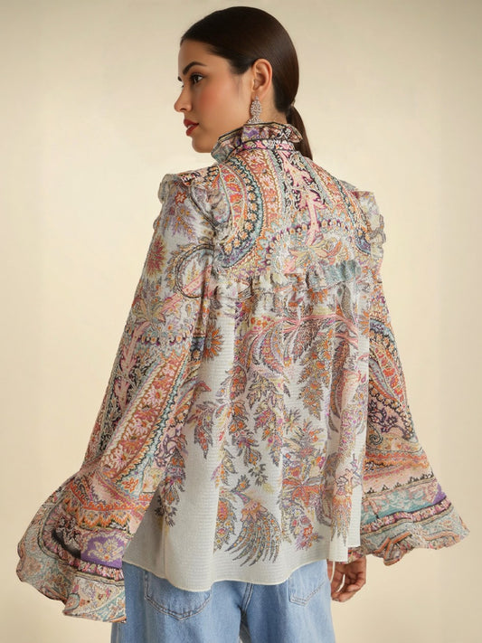 Unique Tropical Lizard Print Maxi Dress