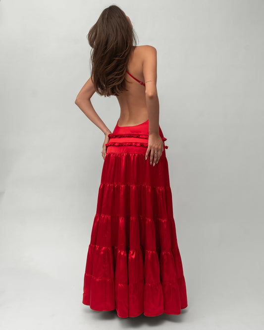 CALLISTE Dress - Red