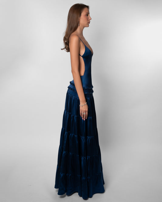 SERAFINE Dress - Navy
