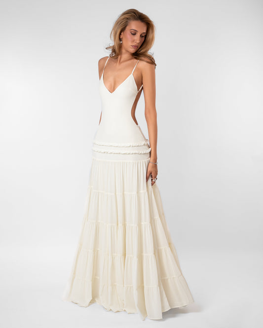 ELIONNE Dress - White