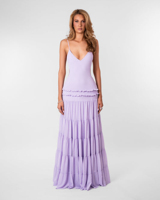ELIONNE Dress - Purple