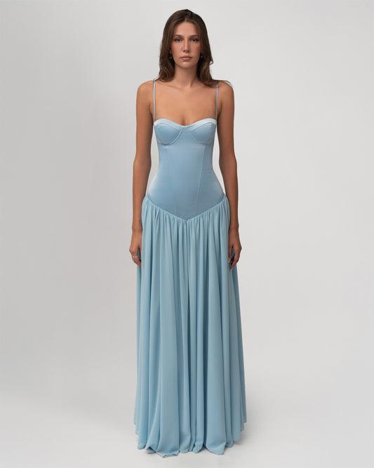 ELIONNE Dress - Blue