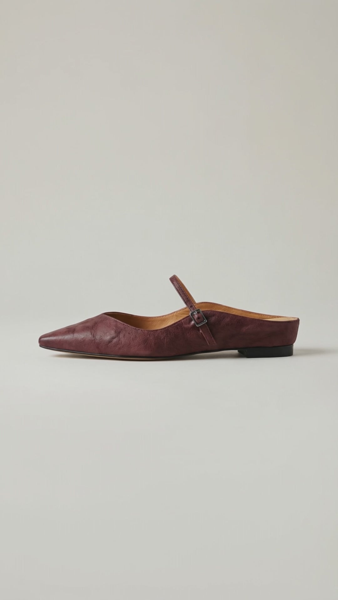 LORÉVA Woven Leather Square Toe Mules